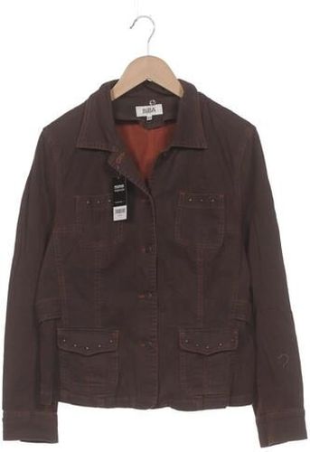Damen Jacke, braun, Gr. EU 42, Elasthan, Baumwolle - Second Hand - Biba - Modalova