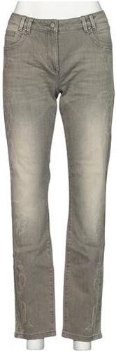 Damen Jeans, grau, Gr. EU 42, Elasthan - Second Hand - Biba - Modalova