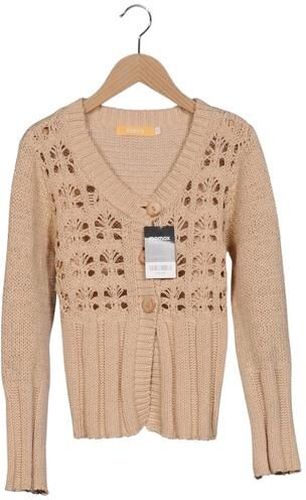 Damen Strickjacke, beige, Gr. XS, Baumwolle, Synthetik - Second Hand - Biba - Modalova