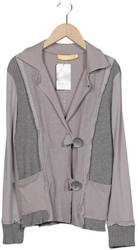 Damen Strickjacke, grau, Gr. S, Baumwolle, Synthetik - Second Hand - Biba - Modalova