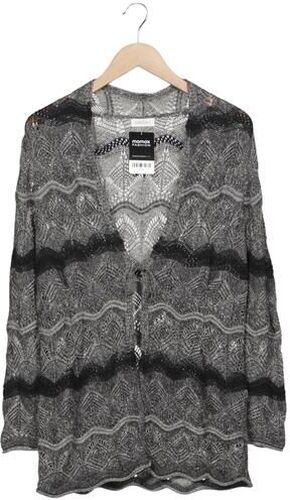 Damen Strickjacke, grau, Gr. M, Mohair, Schurwolle, Synthetik - Second Hand - Bonita - Modalova