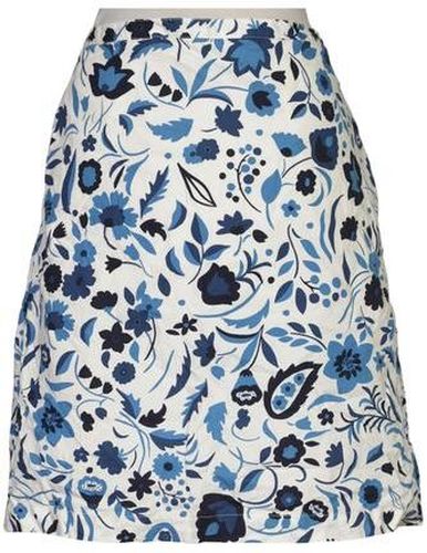 Damen Rock, weiß, Gr. EU 38, Baumwolle - Second Hand - Boden - Modalova