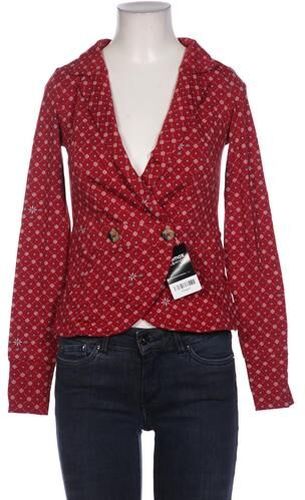 Damen Blazer, rot, Gr. XS, Elasthan, Baumwolle - Second Hand - Blutsgeschwister - Modalova
