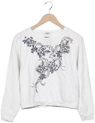 Damen Sweatshirt, weiß, Gr. EU 36, Elasthan, Baumwolle - Second Hand - blugirl Folies by Blumarine - Modalova