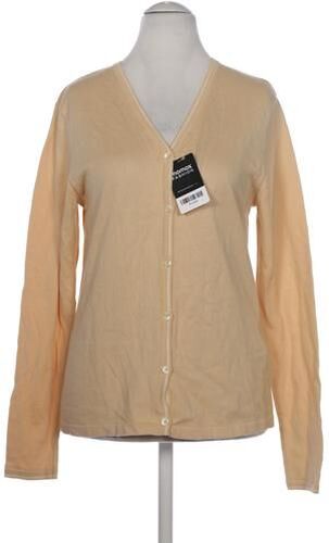 Damen Strickjacke, beige, Gr. M, Baumwolle - Second Hand - Brax - Modalova