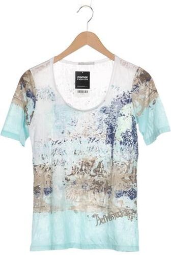 Damen T-Shirt, blau, Gr. EU 38, Baumwolle, Synthetik - Second Hand - Brax - Modalova