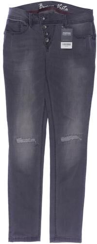 Damen Jeans, grau, Gr. M, Elasthan, Baumwolle, Synthetik - Second Hand - Buena Vista - Modalova
