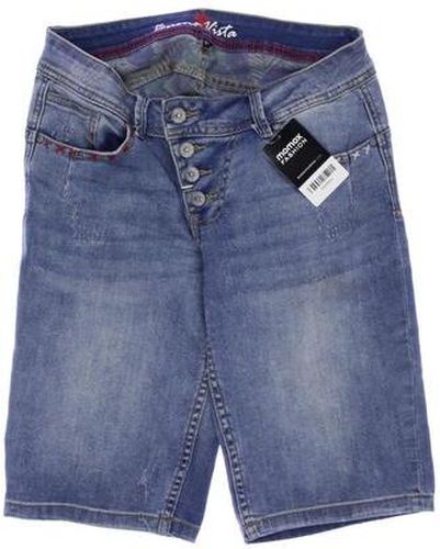 Damen Shorts, blau, Gr. XS, Elasthan, Baumwolle - Second Hand - Buena Vista - Modalova