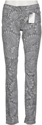 Damen Jeans, grau, Gr. M, Elasthan, Baumwolle, Synthetik - Second Hand - Buena Vista - Modalova