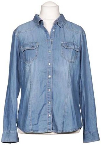 Camaieu Damen Bluse, blau, Gr. EU 44, Baumwolle - Second Hand - Camaïeu - Modalova