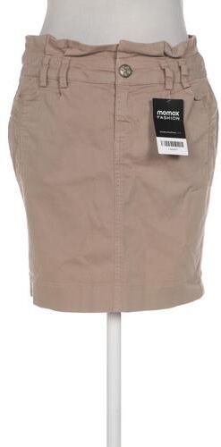 Camaieu Damen Rock, beige, Gr. EU 34, Elasthan, Baumwolle, Synthetik - Second Hand - Camaïeu - Modalova