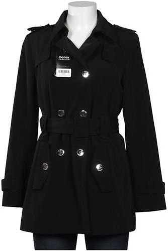 Damen Mantel, schwarz, Gr. M, Synthetik - Second Hand - Calvin Klein - Modalova
