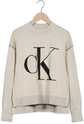Jeans Damen Pullover, beige, Gr. XS - Second Hand - Calvin Klein - Modalova