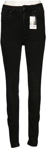 Jeans Damen Jeans, schwarz, Gr. W29 L32, Elasthan, Baumwolle, Leder - Second Hand - Calvin Klein - Modalova