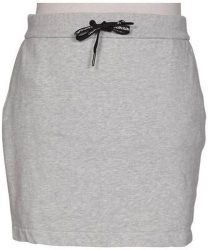 Jeans Damen Rock, grau, Gr. L, Baumwolle - Second Hand - Calvin Klein - Modalova