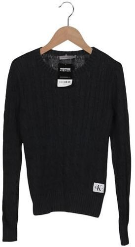 Jeans Damen Pullover, marineblau, Gr. XS, Baumwolle - Second Hand - Calvin Klein - Modalova