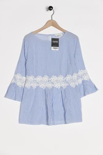 Damen Bluse, blau, Gr. M - Second Hand - Cartoon - Modalova