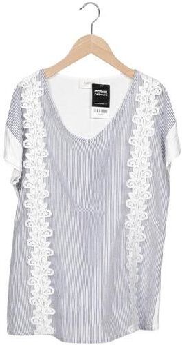 Damen Bluse, weiß, Gr. EU 40, Baumwolle, Synthetik, Viskose - Second Hand - Cartoon - Modalova