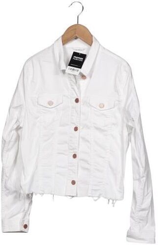 Damen Jacke, weiß, Gr. EU 40, Elasthan, Baumwolle - Second Hand - Cartoon - Modalova