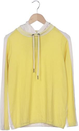 Damen Kapuzenpullover, gelb, Gr. S, Elasthan, Synthetik, Viskose - Second Hand - CECIL - Modalova