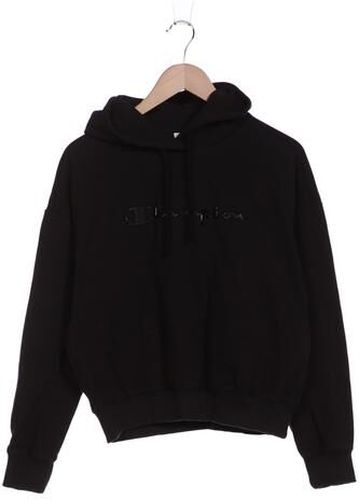 Damen Kapuzenpullover, schwarz, Gr. L, Elasthan, Baumwolle, Synthetik - Second Hand - Champion - Modalova