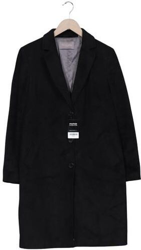 Damen Mantel, schwarz, Gr. EU 40, Synthetik, Wolle, Viskose - Second Hand - Christian Berg - Modalova