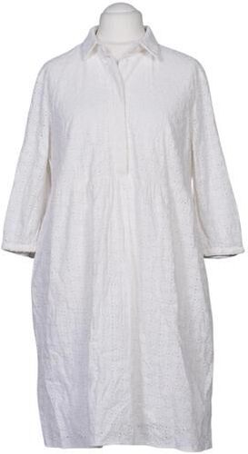 Damen Kleid, weiß, Gr. EU 46, Baumwolle - Second Hand - Christian Berg - Modalova