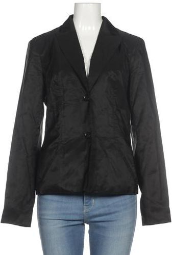 Damen Blazer, schwarz, Gr. EU 36, Synthetik, Viskose - Second Hand - Comma - Modalova