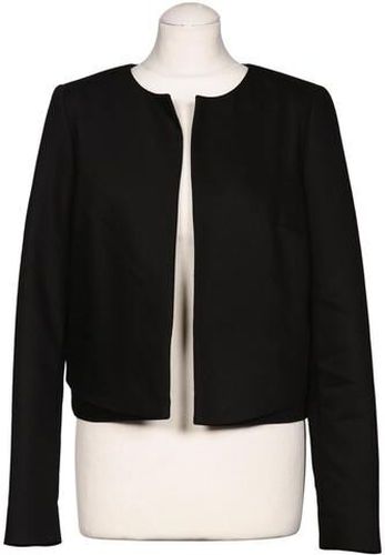 Damen Blazer, schwarz, Gr. EU 38, Elasthan, Synthetik, Viskose - Second Hand - Comma - Modalova