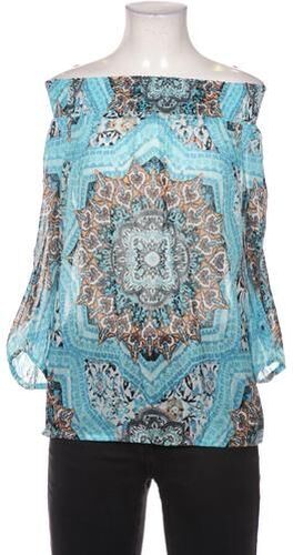 Damen Bluse, hellblau, Gr. EU 40, Synthetik - Second Hand - Comma - Modalova