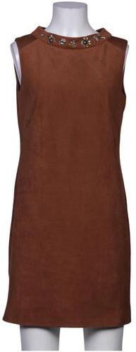 Damen Kleid, braun, Gr. EU 36, Elasthan, Kunstleder, Synthetik - Second Hand - Comma - Modalova