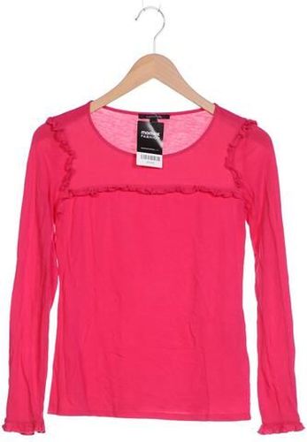 Damen Langarmshirt, pink, Gr. EU 34, Baumwolle, Viskose, Modal - Second Hand - Comma - Modalova