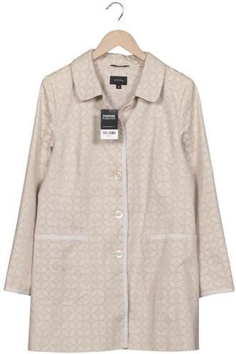 Damen Mantel, beige, Gr. EU 42, Elasthan, Baumwolle, Synthetik, Viskose - Second Hand - Comma - Modalova