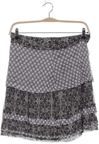 Damen Rock, grau, Gr. EU 38, Elasthan, Synthetik, Lyocell, Modal - Second Hand - Comma - Modalova