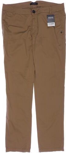 Damen Stoffhose, braun, Gr. W34 - Second Hand - Comma - Modalova