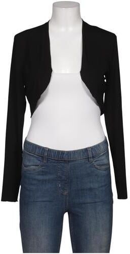 Damen Strickjacke, schwarz, Gr. EU 40, Elasthan, Viskose - Second Hand - Comma - Modalova