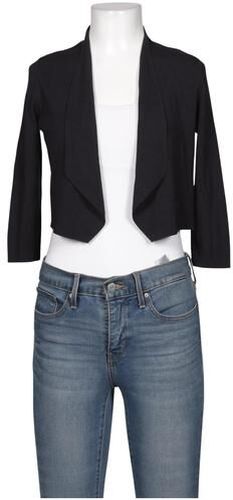 Damen Strickjacke, marineblau, Gr. S, Synthetik, Viskose - Second Hand - Comma - Modalova