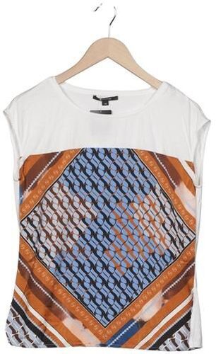 Damen T-Shirt, weiß, Gr. EU 38, Elasthan, Synthetik, Viskose - Second Hand - Comma - Modalova