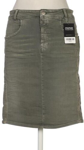 Damen Rock, hellgrün, Gr. W27, Elasthan, Baumwolle - Second Hand - Closed - Modalova