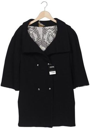 Damen Mantel, schwarz, Gr. EU 36, Elasthan, Schurwolle, Synthetik, Angorawolle - Second Hand - Class Roberto Cavalli - Modalova
