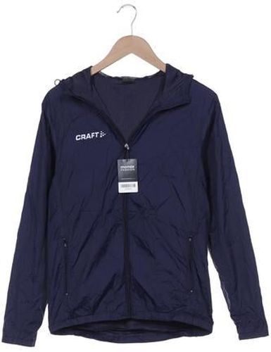 Damen Jacke, marineblau, Gr. XS, Synthetik - Second Hand - Craft - Modalova