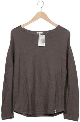 Damen Pullover, grau, Gr. S, Baumwolle, Leinen - Second Hand - Deerberg - Modalova