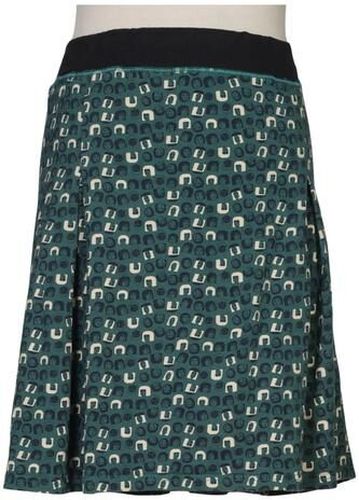 Damen Rock, grün, Gr. XL, Elasthan, Baumwolle - Second Hand - Deerberg - Modalova