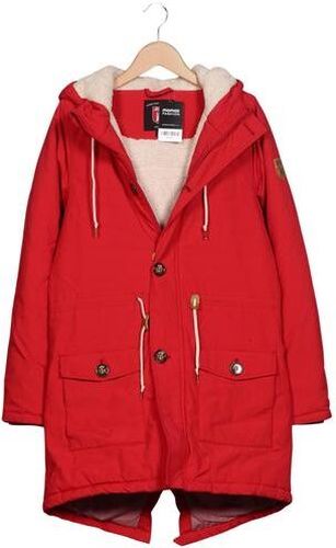 Damen Mantel, rot, Gr. EU 40, Synthetik - Second Hand - Derbe - Modalova