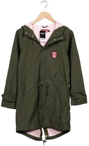 Damen Mantel, grün, Gr. Xxs, Viskose - Second Hand - Derbe - Modalova