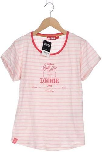 Damen T-Shirt, pink, Gr. L, Baumwolle - Second Hand - Derbe - Modalova