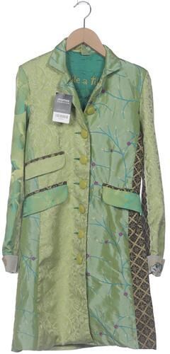 Damen Mantel, grün, Gr. EU 34, Baumwolle, Synthetik, Viskose - Second Hand - Desigual - Modalova