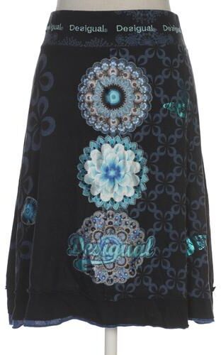 Damen Rock, marineblau, Gr. S - Second Hand - Desigual - Modalova