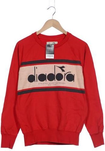 Damen Sweatshirt, rot, Gr. M, Baumwolle - Second Hand - Diadora - Modalova