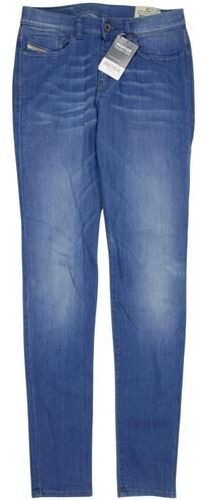 Damen Jeans, blau, Gr. W28 L31, Elasthan, Baumwolle, Leder, Synthetik - Second Hand - Diesel - Modalova
